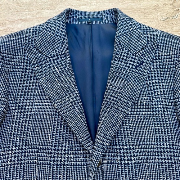 Suitsupply Slim Havana Check Blazer! Sz 36R - Picture 2 of 9